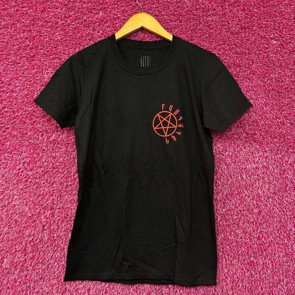 Four Eyes Bondage Hentai Shibari Pentagram Anime T-Shirt Small - Picture 1 of 4